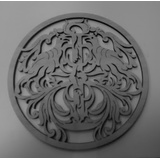 Ροζέτα ξύλινη 10cm. | Φιγούρες στο Pegasus Music Store