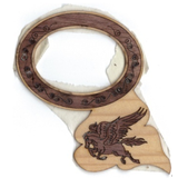 Φιγούρα χωνευτή μπουζουκιού ξυλινη πήγασος. | Φιγούρες στο Pegasus Music Store