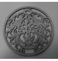 Ροζέτα ξύλινη 10cm. | Φιγούρες στο Pegasus Music Store