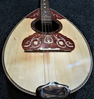 Χειροποίητο μπουζούκι ''WM15 flower'' | 4ΧΟΡΔΑ στο Bouzouki Luthier