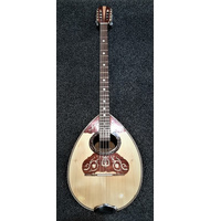 Χειροποίητο μπουζούκι ''WM15 flower'' | 4ΧΟΡΔΑ στο Bouzouki Luthier