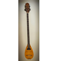 Χειροποίητος Τζουράς με σχέδιο λουλούδια | Τζουράδες 6-χορδοι στο Pegasus Music Store