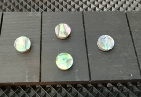 Inlays mother of pearl | Διακοσμητικά ταστιέρας. στο Bouzouki Luthier