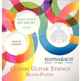 Χορδές κλασικής κιθάρας HANNABACH  SILVER PLATED MT600 | ΧΟΡΔΕΣ στο Pegasus Music Store