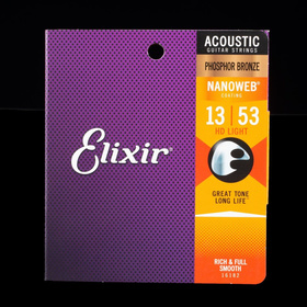 Elixir Strings Phosphor Bronze Acoustic Guitar 13-53. | ΧΟΡΔΕΣ στο Pegasus Music Store