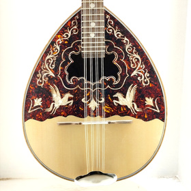 Bouzouki Greek handmade 8 strings with Celluloid Pegasus | 4ΧΟΡΔΑ στο Pegasus Music Store