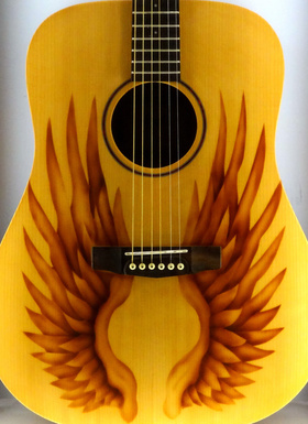 Cort Earth Grand OP custom Artwork | Ακουστικές στο Pegasus Music Store