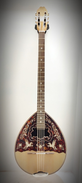 Bouzouki Greek handmade 8 strings with Celluloid Pegasus | 4ΧΟΡΔΑ στο Pegasus Music Store
