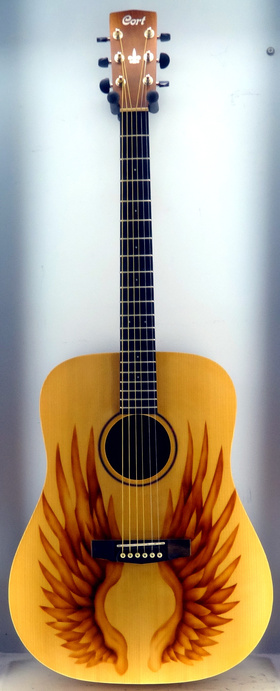 Cort Earth Grand OP custom Artwork | Ακουστικές στο Pegasus Music Store